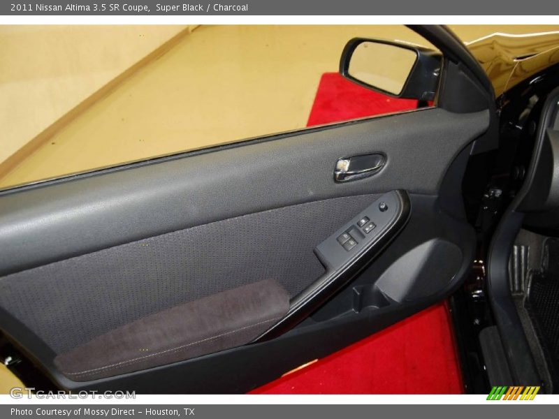 Super Black / Charcoal 2011 Nissan Altima 3.5 SR Coupe