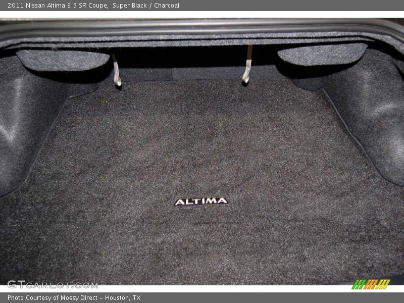 Super Black / Charcoal 2011 Nissan Altima 3.5 SR Coupe