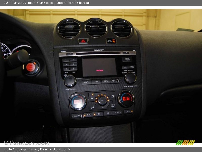 Super Black / Charcoal 2011 Nissan Altima 3.5 SR Coupe
