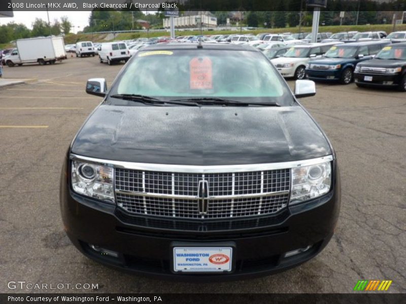 Black Clearcoat / Charcoal Black 2008 Lincoln MKX AWD