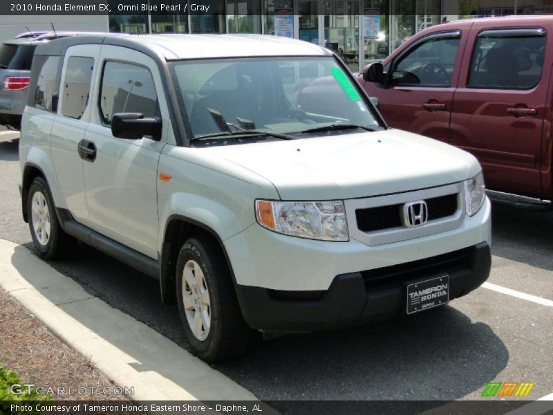 Omni Blue Pearl / Gray 2010 Honda Element EX