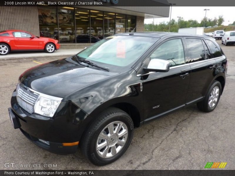 Black Clearcoat / Charcoal Black 2008 Lincoln MKX AWD