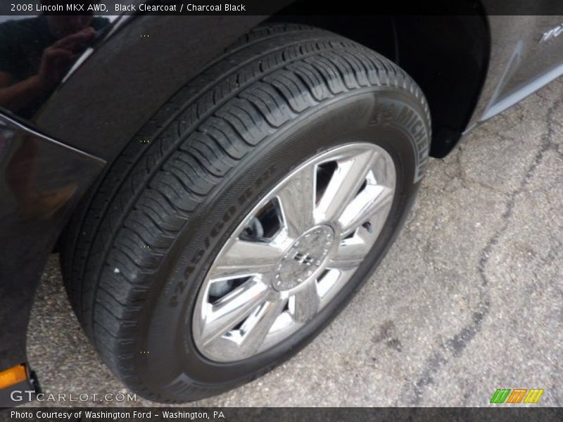 Black Clearcoat / Charcoal Black 2008 Lincoln MKX AWD