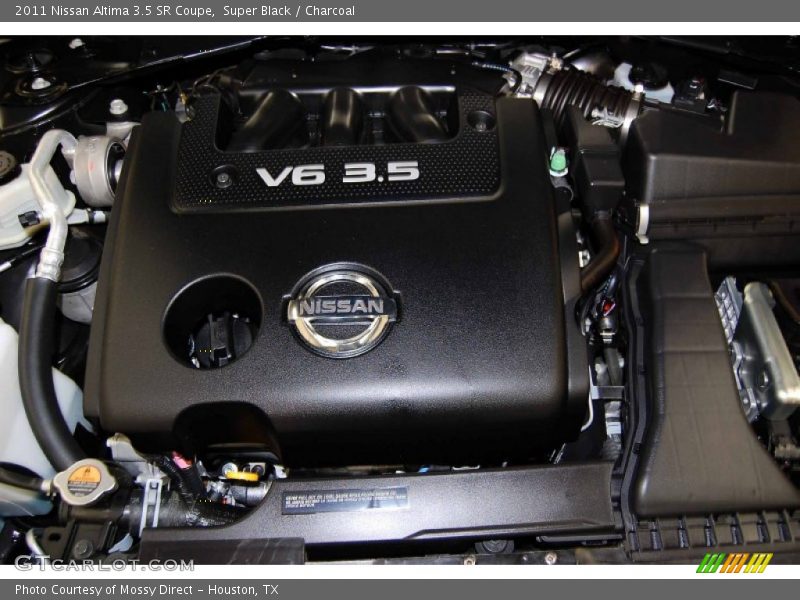Super Black / Charcoal 2011 Nissan Altima 3.5 SR Coupe