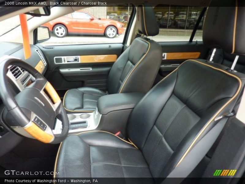 Black Clearcoat / Charcoal Black 2008 Lincoln MKX AWD