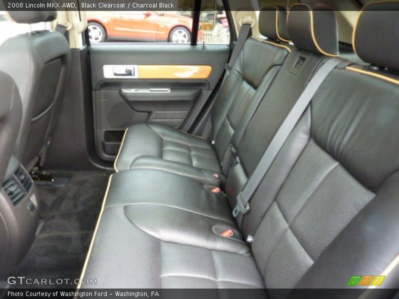 Black Clearcoat / Charcoal Black 2008 Lincoln MKX AWD