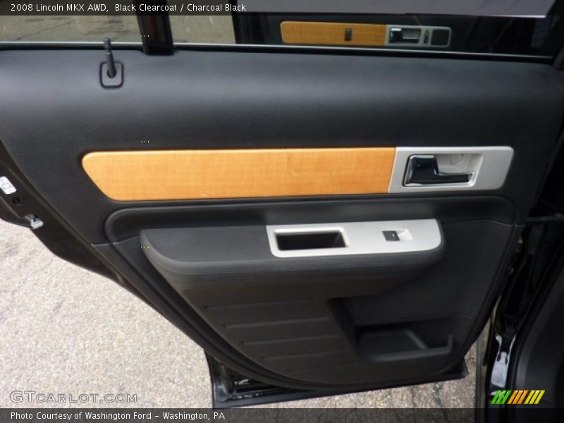 Black Clearcoat / Charcoal Black 2008 Lincoln MKX AWD