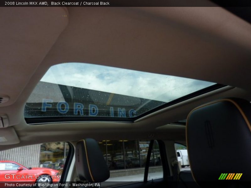 Black Clearcoat / Charcoal Black 2008 Lincoln MKX AWD