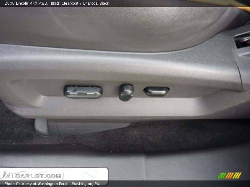 Black Clearcoat / Charcoal Black 2008 Lincoln MKX AWD
