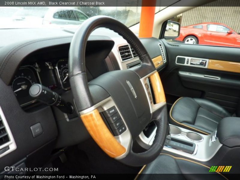 Black Clearcoat / Charcoal Black 2008 Lincoln MKX AWD