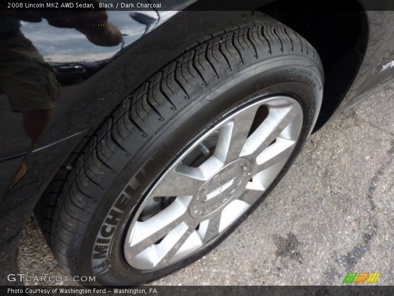 Black / Dark Charcoal 2008 Lincoln MKZ AWD Sedan