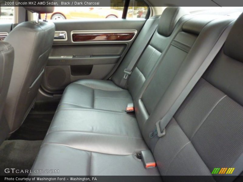 Black / Dark Charcoal 2008 Lincoln MKZ AWD Sedan