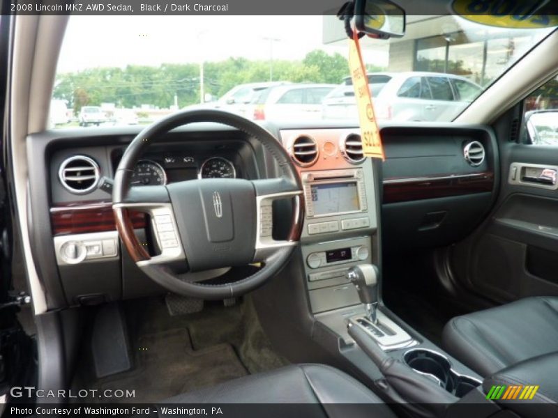 Black / Dark Charcoal 2008 Lincoln MKZ AWD Sedan