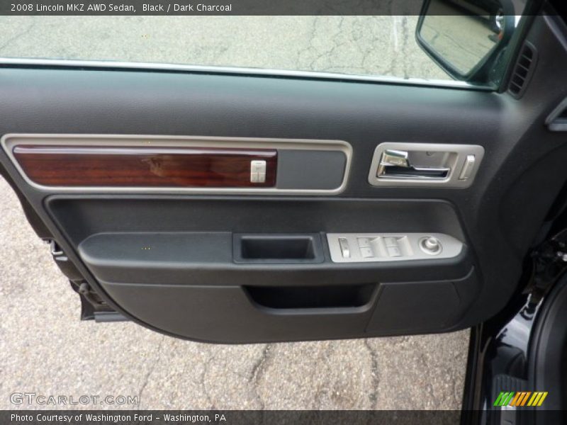 Black / Dark Charcoal 2008 Lincoln MKZ AWD Sedan