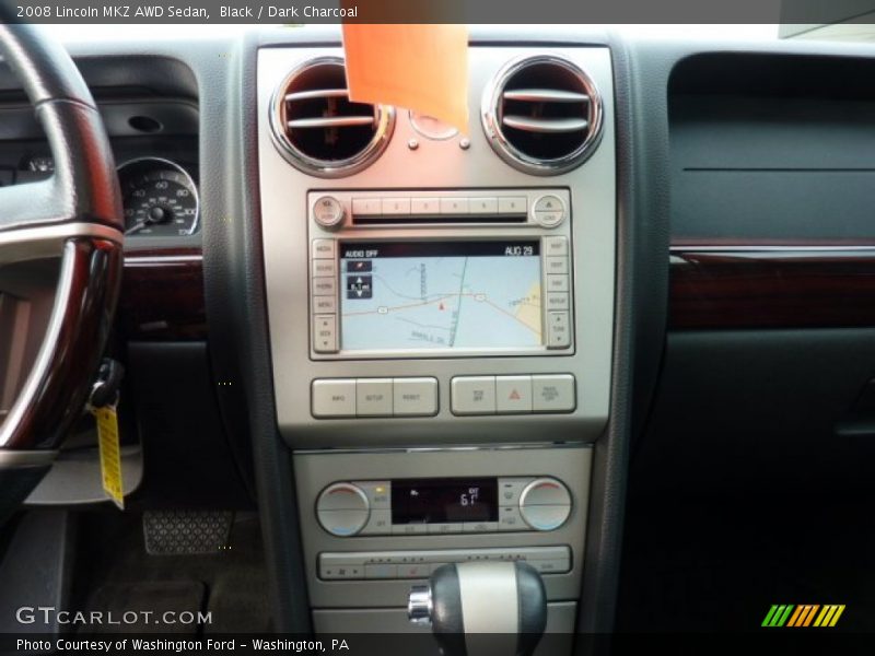 Black / Dark Charcoal 2008 Lincoln MKZ AWD Sedan