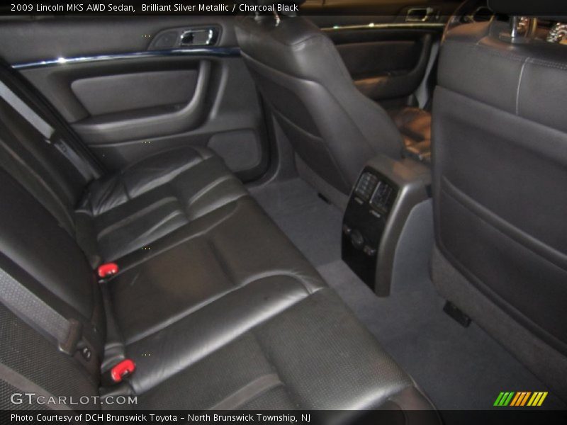Brilliant Silver Metallic / Charcoal Black 2009 Lincoln MKS AWD Sedan