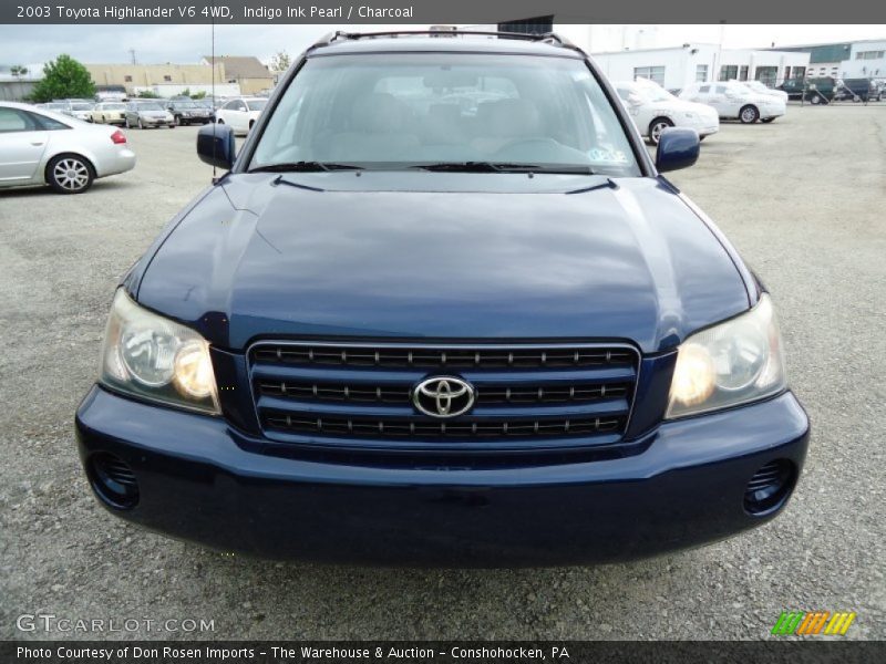 Indigo Ink Pearl / Charcoal 2003 Toyota Highlander V6 4WD