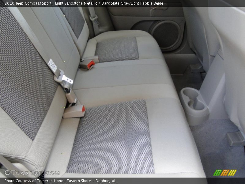 Light Sandstone Metallic / Dark Slate Gray/Light Pebble Beige 2010 Jeep Compass Sport