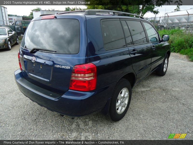 Indigo Ink Pearl / Charcoal 2003 Toyota Highlander V6 4WD