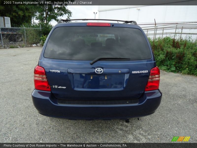 Indigo Ink Pearl / Charcoal 2003 Toyota Highlander V6 4WD