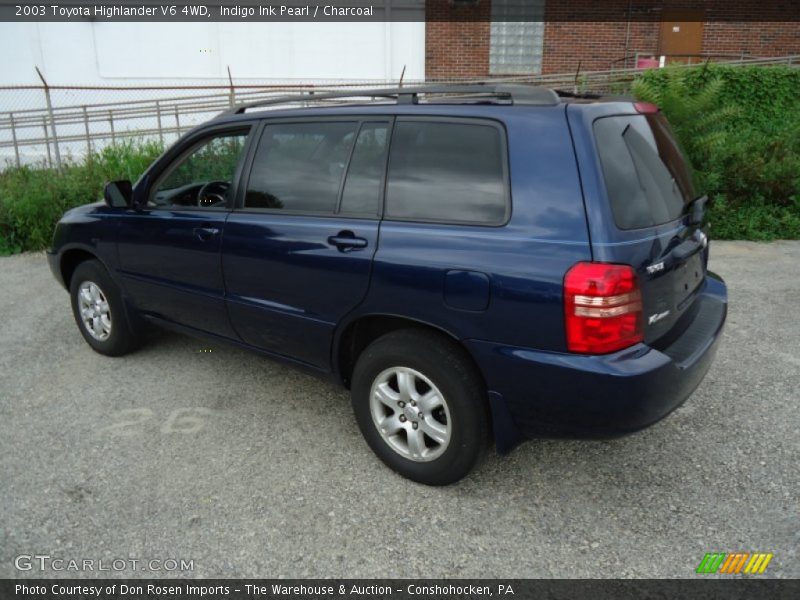 Indigo Ink Pearl / Charcoal 2003 Toyota Highlander V6 4WD