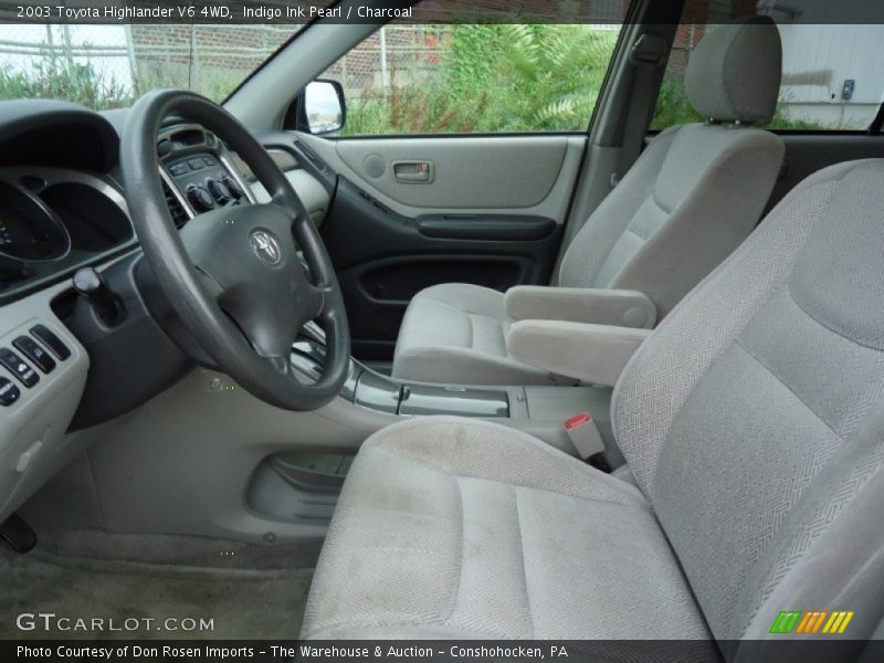 Indigo Ink Pearl / Charcoal 2003 Toyota Highlander V6 4WD