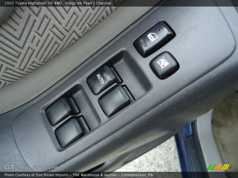 Indigo Ink Pearl / Charcoal 2003 Toyota Highlander V6 4WD