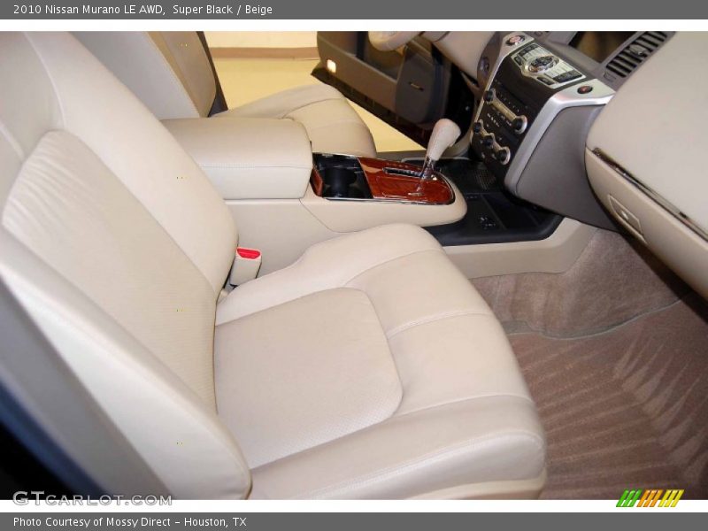 Super Black / Beige 2010 Nissan Murano LE AWD
