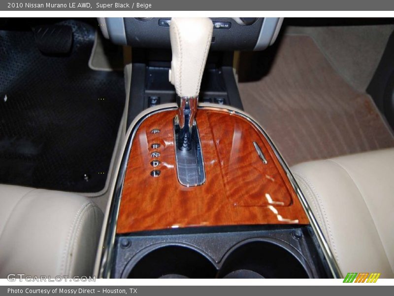 Super Black / Beige 2010 Nissan Murano LE AWD