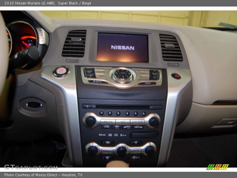 Super Black / Beige 2010 Nissan Murano LE AWD