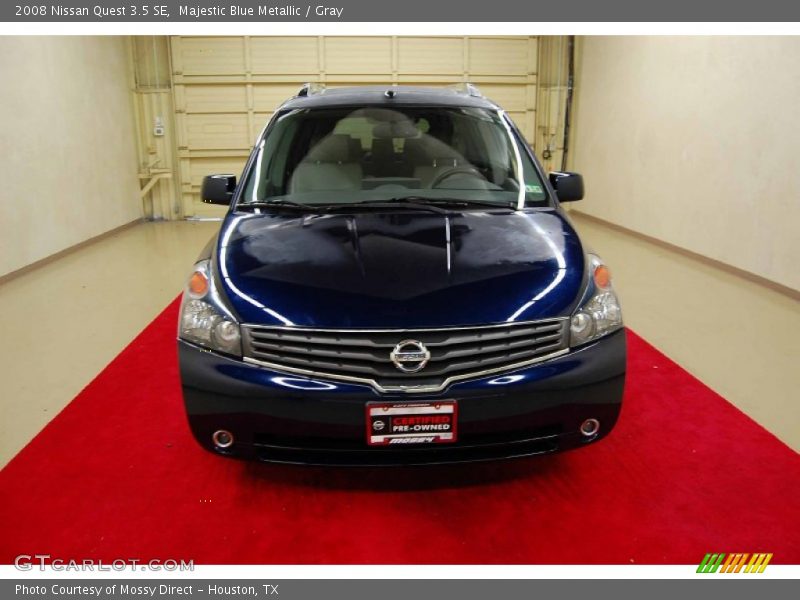 Majestic Blue Metallic / Gray 2008 Nissan Quest 3.5 SE