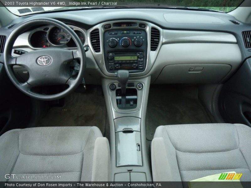 Indigo Ink Pearl / Charcoal 2003 Toyota Highlander V6 4WD