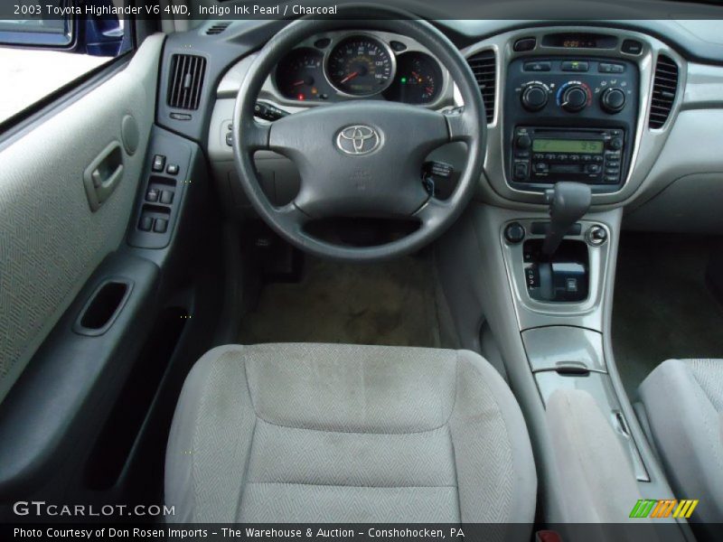 Indigo Ink Pearl / Charcoal 2003 Toyota Highlander V6 4WD
