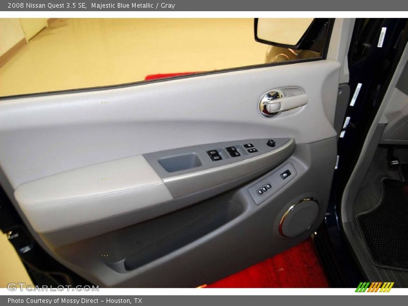 Majestic Blue Metallic / Gray 2008 Nissan Quest 3.5 SE