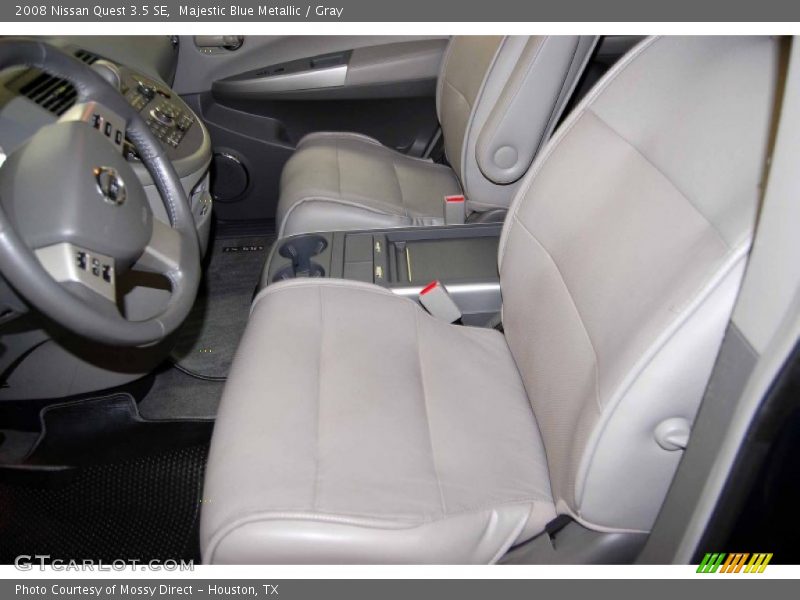 Majestic Blue Metallic / Gray 2008 Nissan Quest 3.5 SE