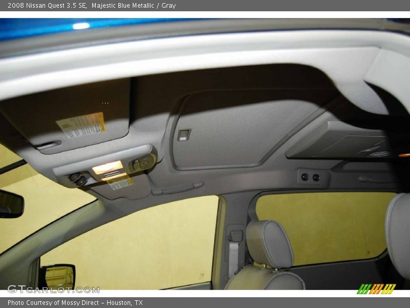 Majestic Blue Metallic / Gray 2008 Nissan Quest 3.5 SE