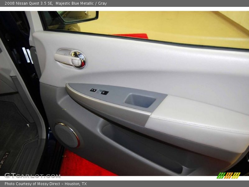 Majestic Blue Metallic / Gray 2008 Nissan Quest 3.5 SE