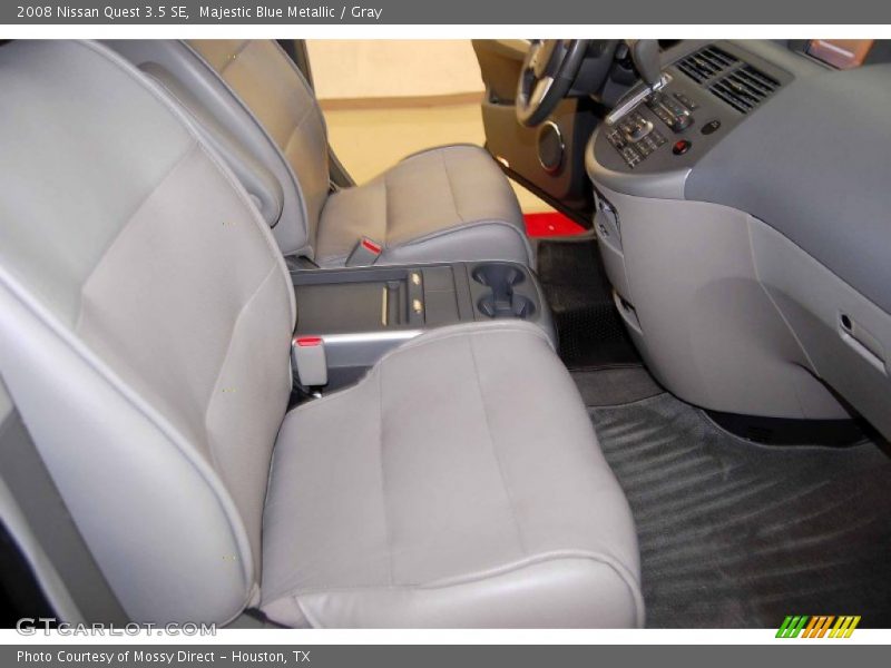 Majestic Blue Metallic / Gray 2008 Nissan Quest 3.5 SE