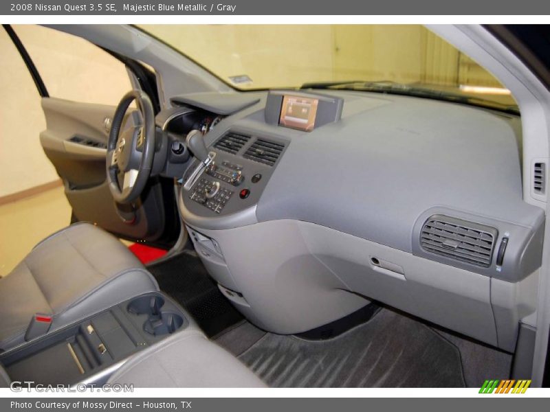 Majestic Blue Metallic / Gray 2008 Nissan Quest 3.5 SE