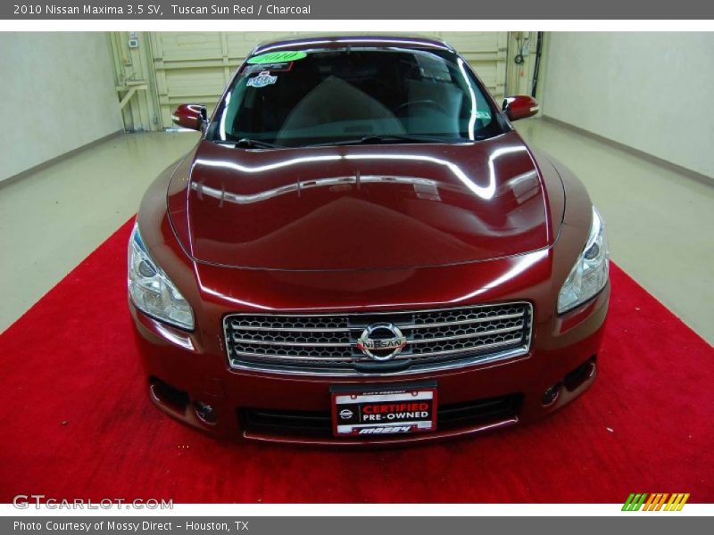 Tuscan Sun Red / Charcoal 2010 Nissan Maxima 3.5 SV