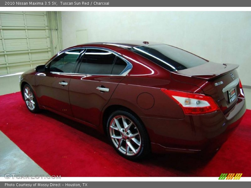 Tuscan Sun Red / Charcoal 2010 Nissan Maxima 3.5 SV