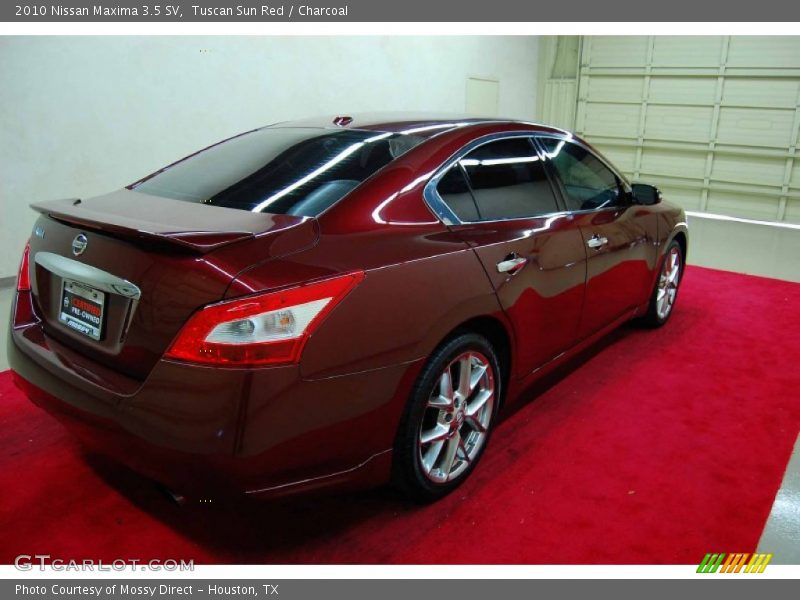 Tuscan Sun Red / Charcoal 2010 Nissan Maxima 3.5 SV