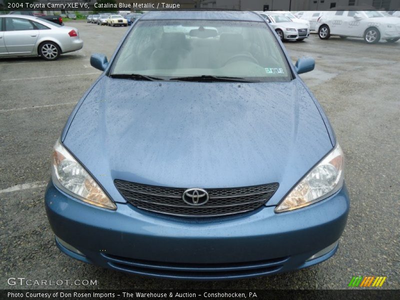 Catalina Blue Metallic / Taupe 2004 Toyota Camry XLE V6