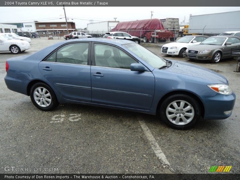 Catalina Blue Metallic / Taupe 2004 Toyota Camry XLE V6