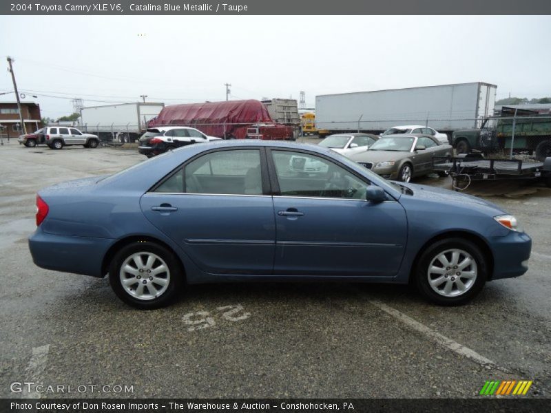 Catalina Blue Metallic / Taupe 2004 Toyota Camry XLE V6