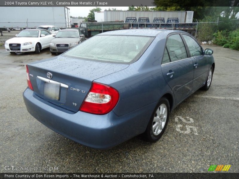 Catalina Blue Metallic / Taupe 2004 Toyota Camry XLE V6