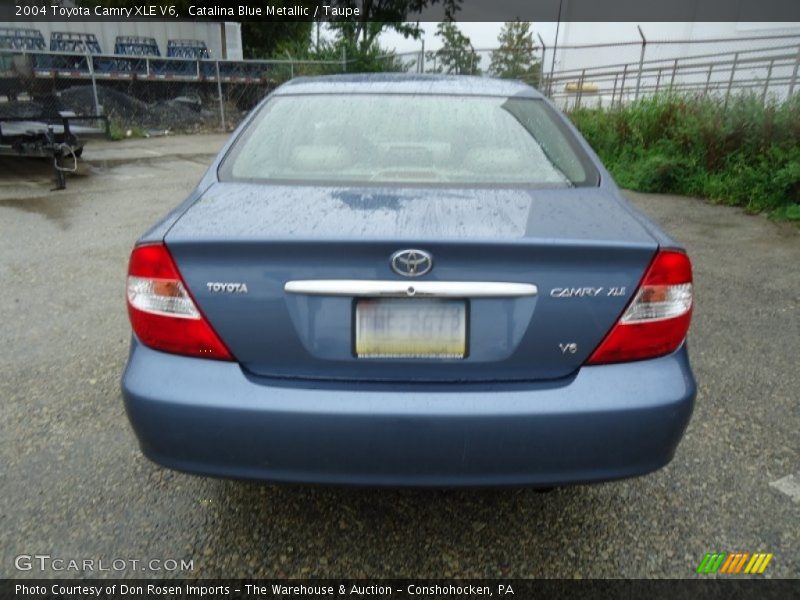 Catalina Blue Metallic / Taupe 2004 Toyota Camry XLE V6