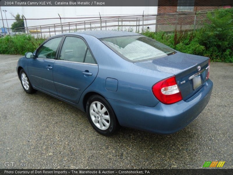 Catalina Blue Metallic / Taupe 2004 Toyota Camry XLE V6