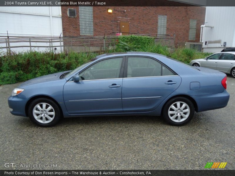 Catalina Blue Metallic / Taupe 2004 Toyota Camry XLE V6