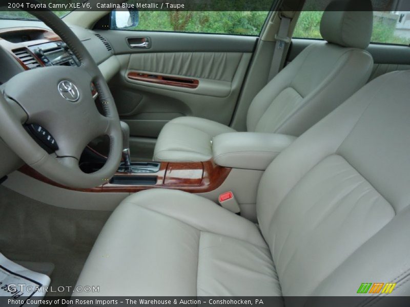 Catalina Blue Metallic / Taupe 2004 Toyota Camry XLE V6